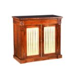 REGENCY ROSEWOOD SIDE CABINET