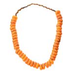 AMBER BEAD NECKLACE