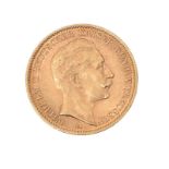 GERMAN 20 MARK GOLD COIN DATED 1910