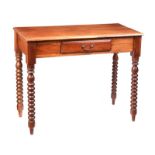 MAHOGANY HALL TABLE