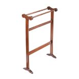 MAHOGANY TOWEL RAIL