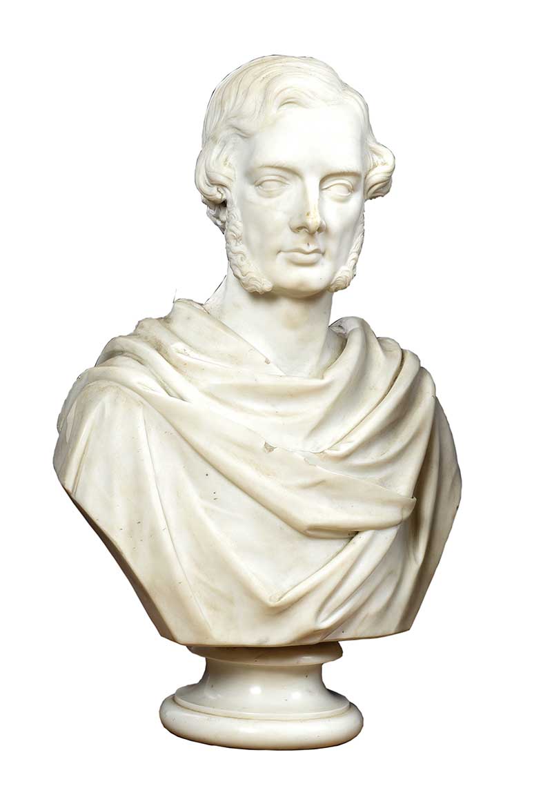 NINETEENTH CENTURY MARBLE BUST - Image 2 of 4