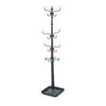 VICTORIAN CAST IRON HAT & COAT STAND