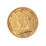 GOLD HALF SOVEREIGN