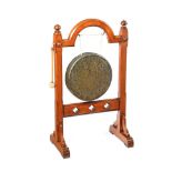 VICTORIAN OAK DINNER GONG