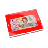 GEORGE BEST £5 NOTE