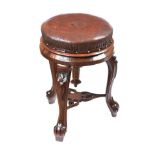 VICTORIAN ROSEWOOD PIANO STOOL