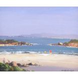 George K. Gillespie - AT PORTNABLAGH, COUNTY DONEGAL - Oil on Board - 10 x 12 inches - Signed