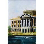 Sean Lorinyenko - LYME PARK HOUSE, CHESHIRE, ENGLAND - Watercolour Drawing - 5.5 x 3.5 inches -