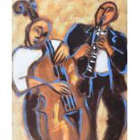 Marsha Hammel - DUO - Coloured Print - 23.5 x 19.5 inches - Unsigned