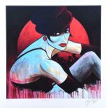 Terry Bradley - CABARET - Limited Edition Coloured Print (47/250) - 19 x 19 inches - Signed