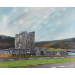 Irish School - NARROW WATER CASTLE - Oil on Board - 16 x 20 inches - Unsigned