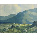 James Humbert Craig, RHA, RUA - CONNEMARA - Coloured Print - 15 x 20 inches - Unsigned