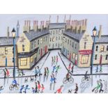 John Ormsby - A BUSY SUMMER'S DAY - Acrylic on Board - 11 x 15 inches - Signed