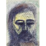 George Campbell, RHA, RUA - CHRIST - Pen & Ink Drawing with Watercolour Wash - 8 x 6 inches -