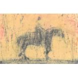 Ross Wilson, ARUA - AUTUMN RIDE, PORTMOON - Mixed Media - 4.5 x 6.5 inches - Signed Verso