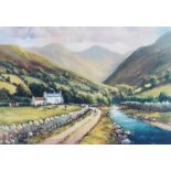 William Yeaman - COUNTRY LIFE, KINGDOM OF MOURNE - Coloured Print - 11 x 16 inches - Signed