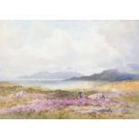 Joseph William Carey, RUA - CLEW BAY, CLARE ISLAND - Watercolour Drawing - 10 x 14 inches - Signed