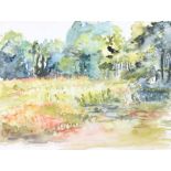 Sheila Granier - INNISKERRY, COUNTY WICKLOW - Watercolour Drawing - 11 x 15 inches - Signed