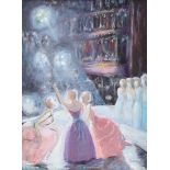 Alexander Ford - THE FINAL ACT, GRAND OPERA HOUSE, BELFAST - Oil on Canvas - 24 x 18 inches -