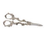 SILVER PLATED GRAPE SCISSORS