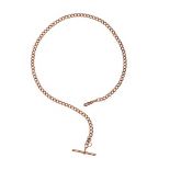 9CT ROSE GOLD ALBERT CHAIN