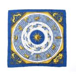 HERMES SILK SCARF OF 'ZODIAC' THEME