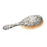 STERLING SILVER HAIR BRUSH