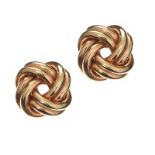 9CT GOLD KNOT EARRINGS