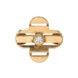 LOUIS VUITTON 18CT GOLD DIAMOND DRESS RING