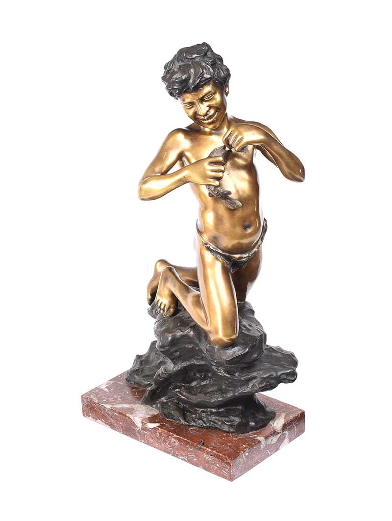 V. EUGINE BRONZE FIGURE