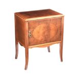 INLAID MAHOGANY CUPBOARD