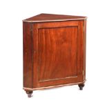 VICTORIAN MAHOGANY CORNER CABINET