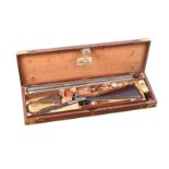 BLISSETT & SONS DOUBLE BARRELL SHOT GUN