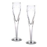 WATERFORD CHAMPAGNE GLASSES