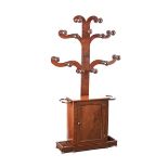 VICTORIAN MAHOGANY TREE HALLSTAND