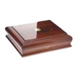 MAHOGANY JEWELLERY BOX