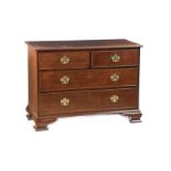 GEORGIAN MAHOGANY CHEST OF DRAWERS