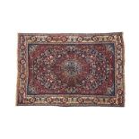 ANTIQUE PERSIAN MASHAD RUG