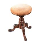 VICTORIAN PIANO STOOL