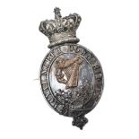 ROYAL NORTH DOWN RIFLES BADGE