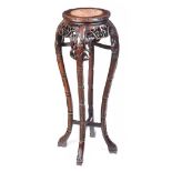 CHINESE CHERRY WOOD PLANTSTAND