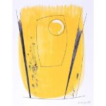 Barbara Hepworth - TWO OPPOSING FORMS - Coloured Print - 17 x 13 inches - Unsigned