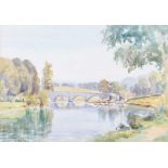 Margaret Cooper - OLD SHAW'S BRIDGE, BELFAST - Watercolour Drawing - 7 x 10 inches - Signed