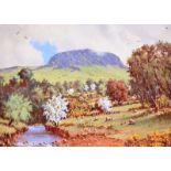 David Overend - SLEMISH, COUNTY ANTRIM - Coloured Print - 6 x 8 inches - Signed