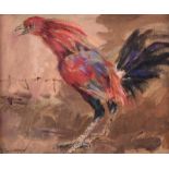 Basil Blackshaw HRHA HRUA - COCKERAL - Coloured Print - 6 x 7 inches - Unsigned