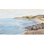 Irish School - ANTRIM COAST - Watercolour Drawing - 8 x 12 inches - Signed