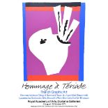 Henri Matisse - ROYAL ACADEMY OF ARTS EXHIBITION POSTER, 9TH AUGUST TO 12TH OCTOBER 1975 -