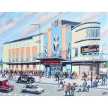 Cupar Pilson - STRAND CINEMA, BELFAST - Limited Edition Coloured Print (3/25) - 11 x 13.5 inches -