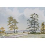 Charles Steede - IN THE COUNTRY - Watercolour Drawing - 10 x 13 inches - Signed